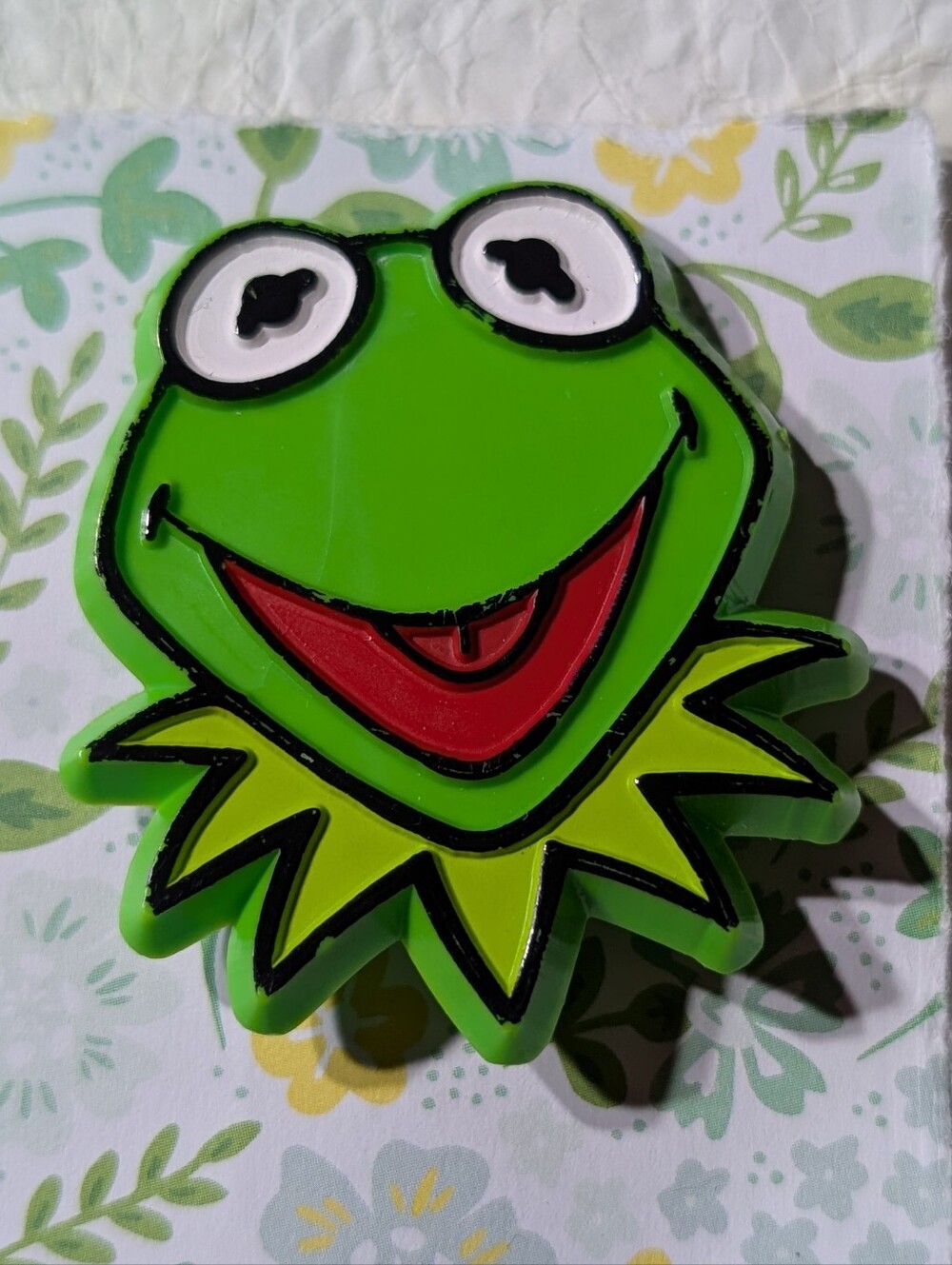 Vintage 1978 Kermit the Frog plastic pin